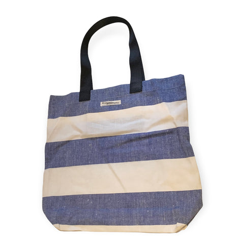 Blue stripes SHOPPER 50% OFF - was £18 now is £9