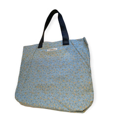 Sky blue and yellow flowers SHOPPER