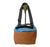 Brown and blue Polly bag