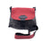 black and red leather MIREI 50% OFF - was £46 now is £23
