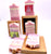 Pink castle confetti Soap