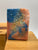 Blue/orange stone and crystals Soap