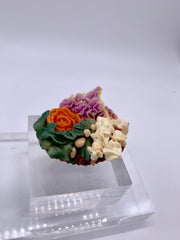 Flowers cupcake Soap