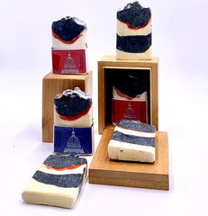 Charcoal sunset Soap