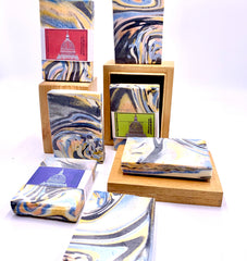 Marble rainbow Soap