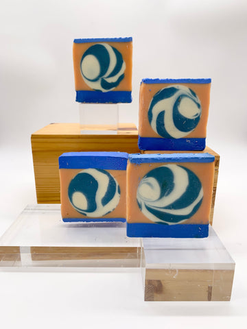Bule orange  Soap