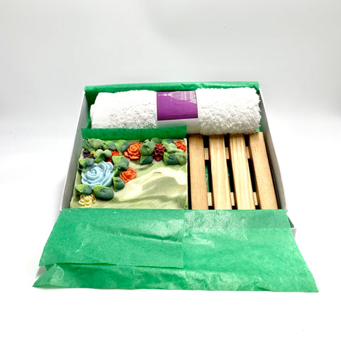 flowers Soap boxset.